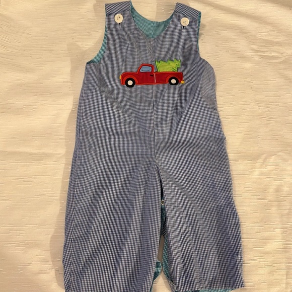 Reversible holiday longall, sz 24m - Picture 2 of 2